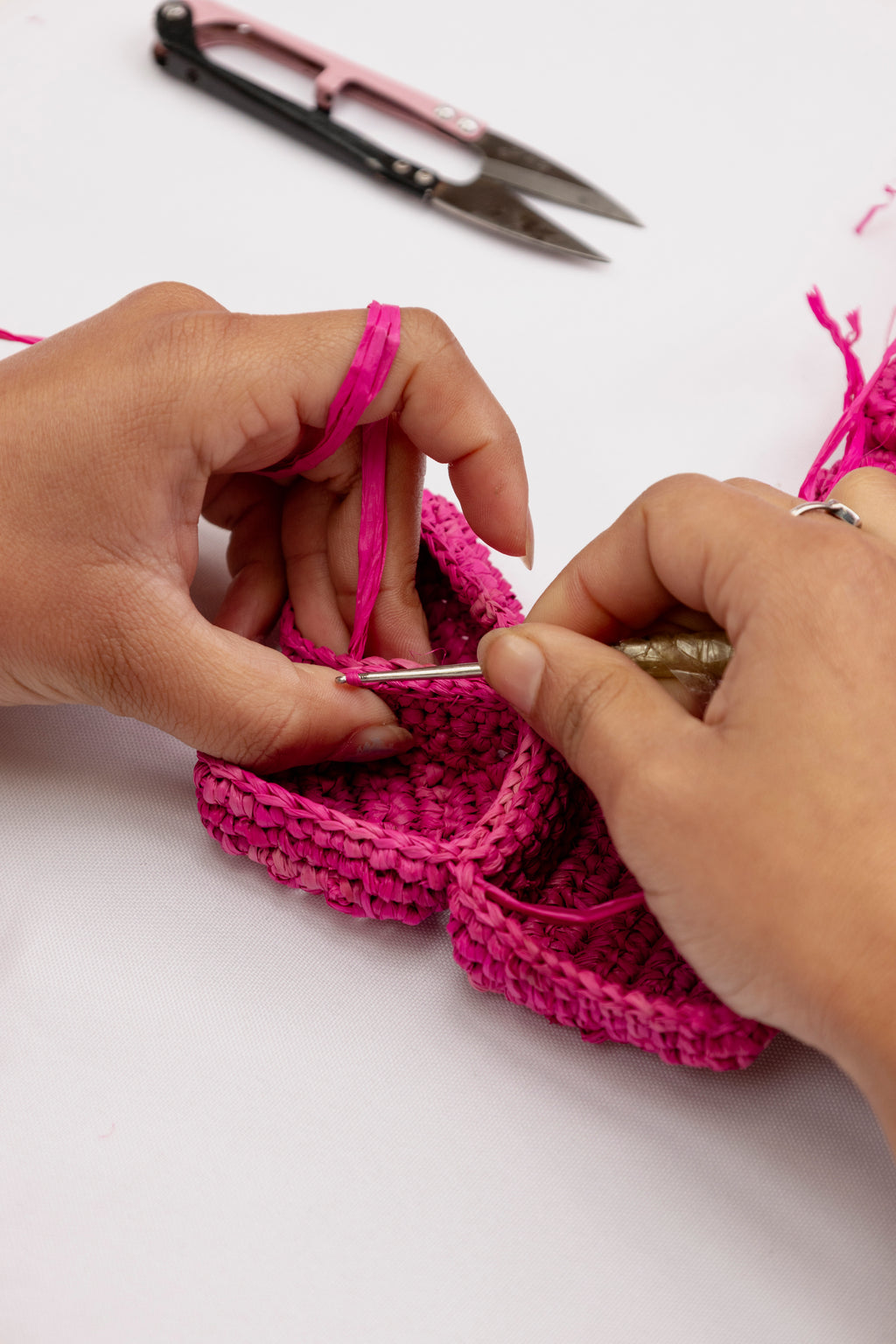 Bombé Bag Fuchsia (Hot Pink)