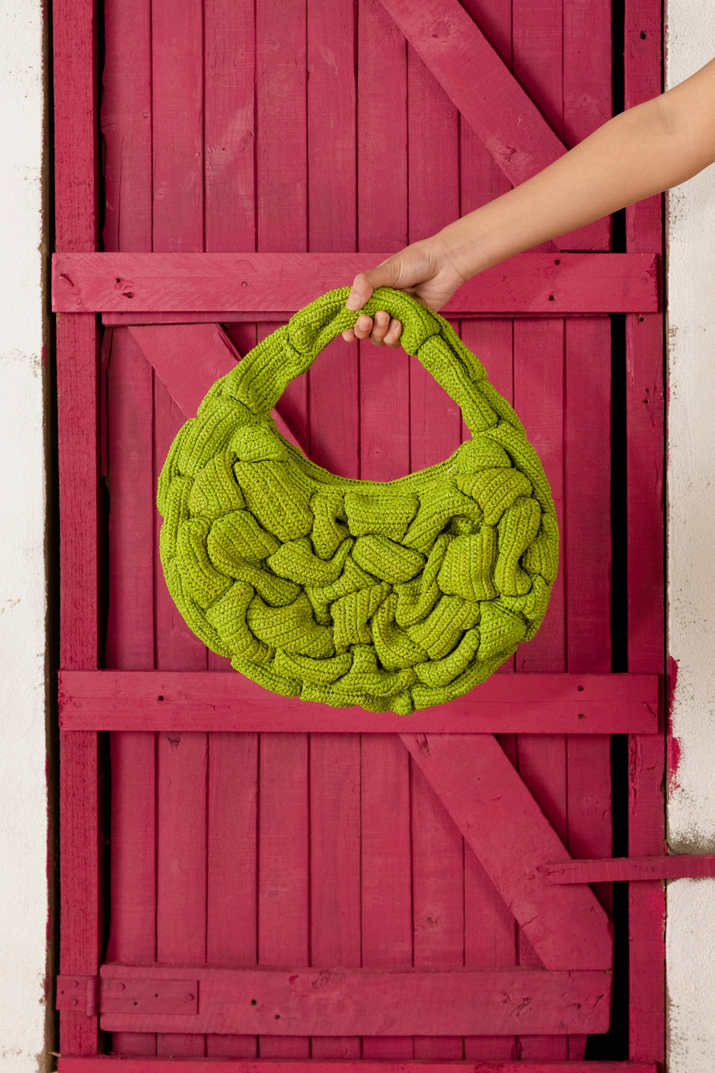 Bombé Bag vert pomme (Light Green)