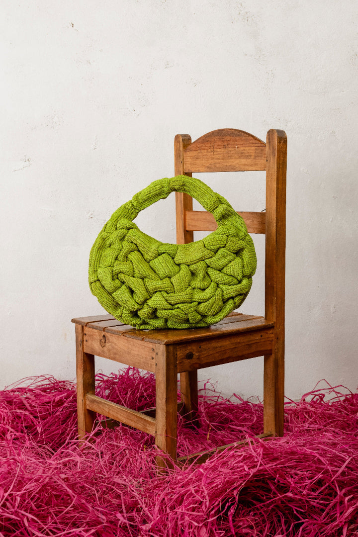 Bombé Bag Vert Pomme (Light Green)