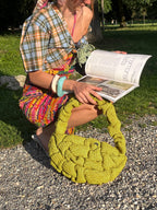 Bombé Bag vert pomme (Light Green)