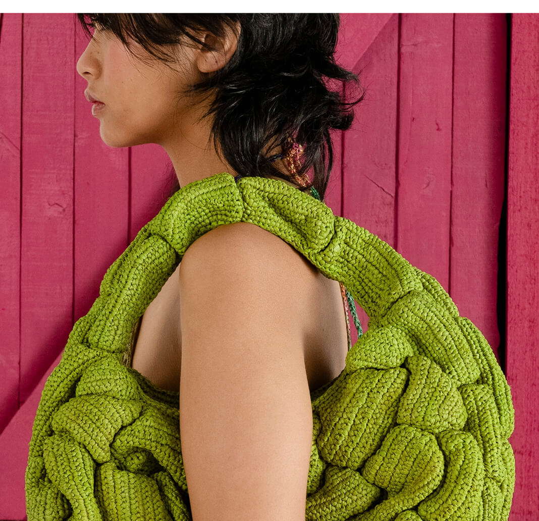 Bombé Bag vert pomme (Light Green)