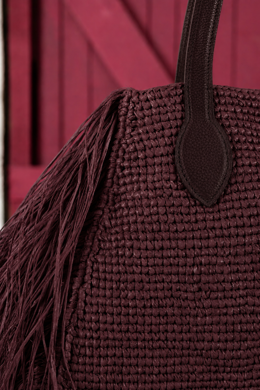 Kifafa Frange Tote Bag Brown