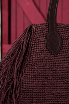 Kifafa Frange Tote Bag Brown