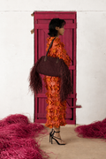Kifafa Frange Tote Bag Brown