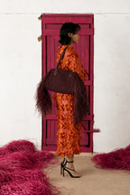 Kifafa Frange Tote Bag Brown
