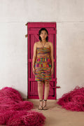 Rainbow Halter Dress