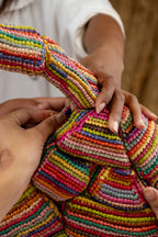 Rainbow XL Bag - Striped