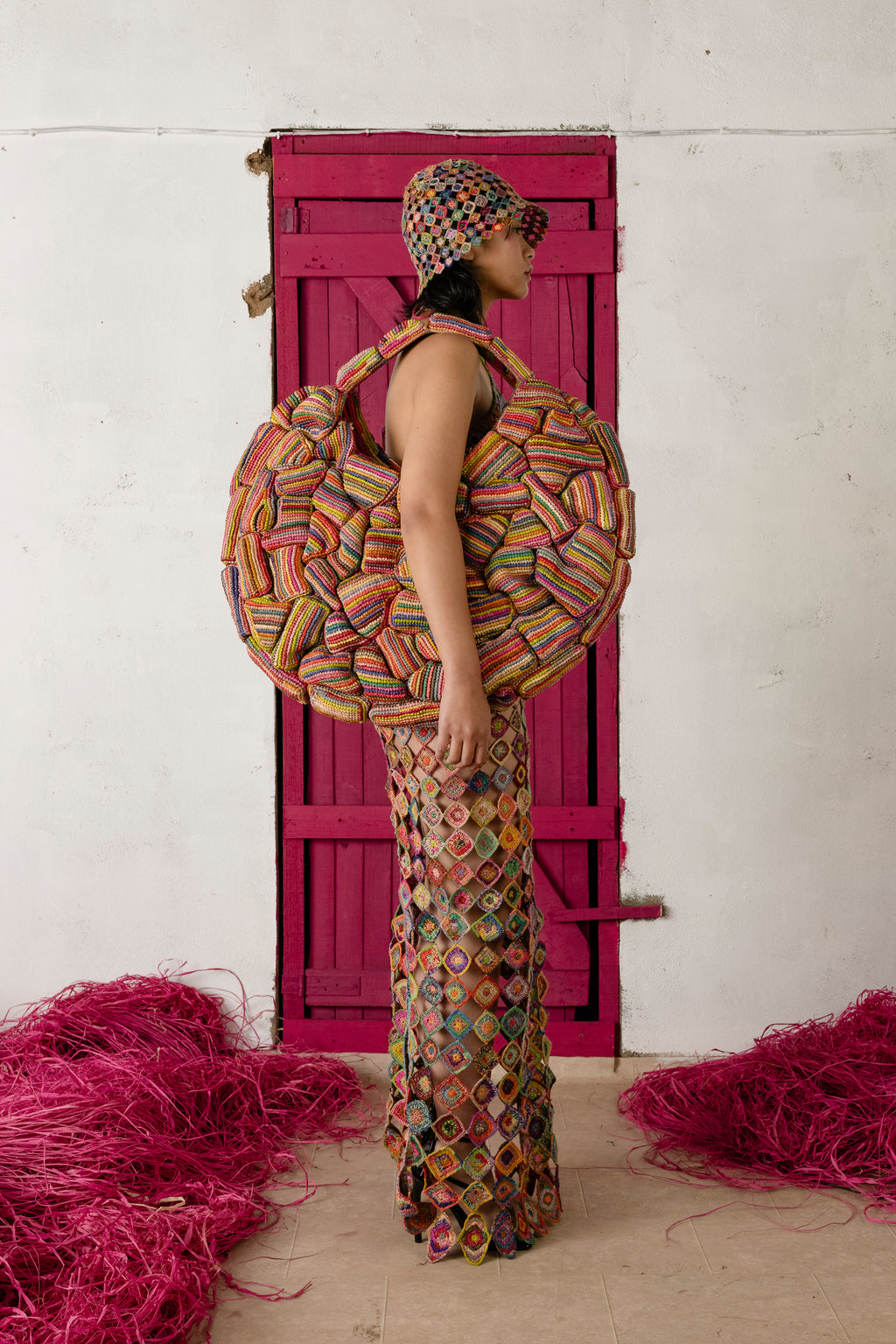 Rainbow XL Bag - Striped