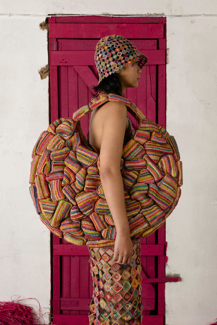 Rainbow XL Bag - Striped