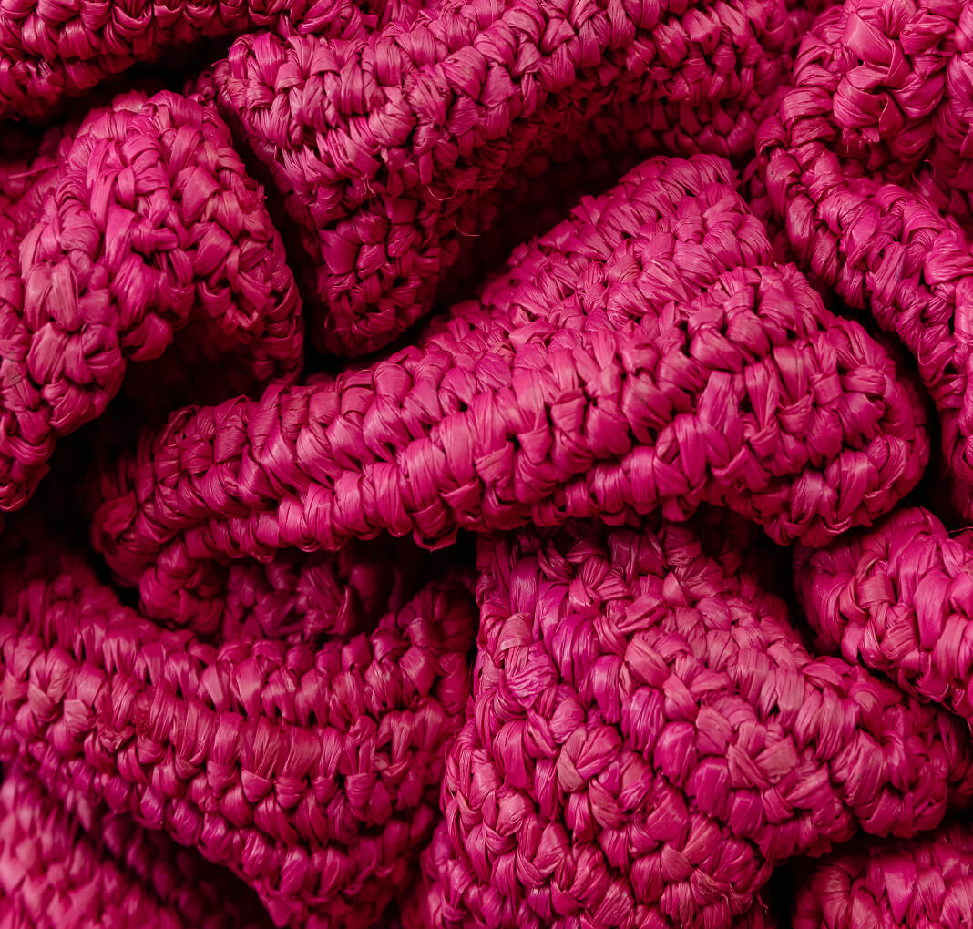 Pink weaving texture