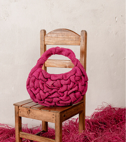 Bombé Bag Fuchsia (Hot Pink)